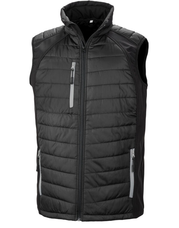 Result Recycled Unisex Compass Softshell Gilet | Sustainable Body Warmer | 12 Colours | XS-3XL - Gilet - Logo Free Clothing
