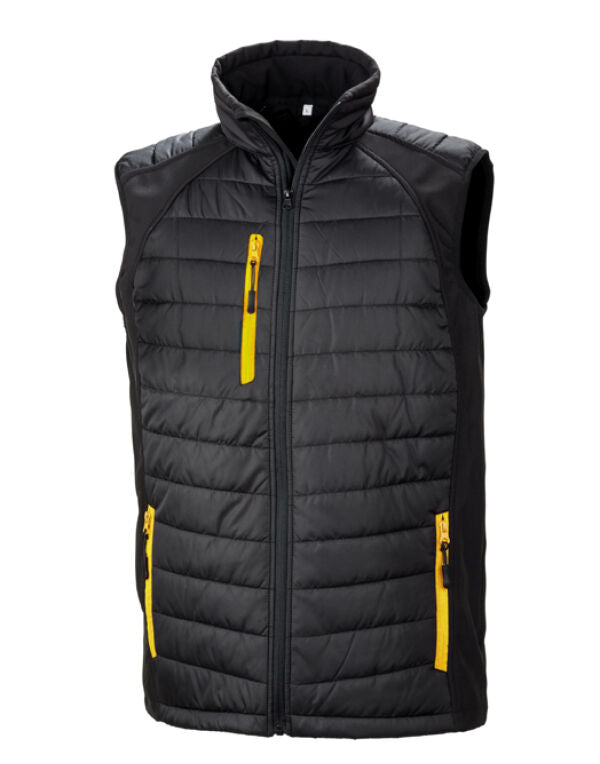 Result Recycled Unisex Compass Softshell Gilet | Sustainable Body Warmer | 12 Colours | XS-3XL - Gilet - Logo Free Clothing
