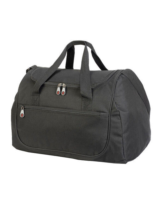 Shugon Rhodes Sports Holdall Bag | 33 Litre Duffle Weekender | Black or Black/White| One Size