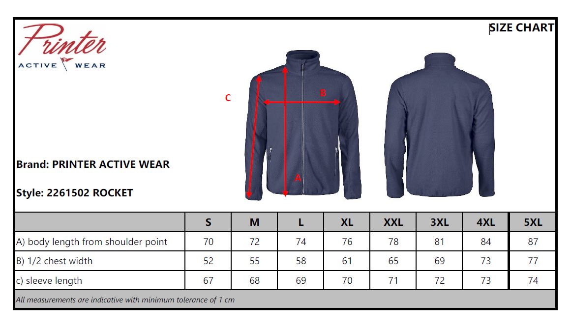 James Harvest Rocket Mens Fleece Jacket | Medium Weight Microfleece | 7 Colours | S-5XL - Fleece - Logo Free Clothing
