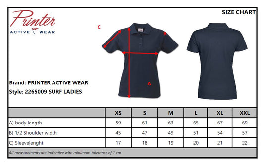 James Harvest Surf Ladies Polo Shirt | Combed Cotton Polo Top | 9 Colours | XS-2XL - Polo Shirt - Logo Free Clothing