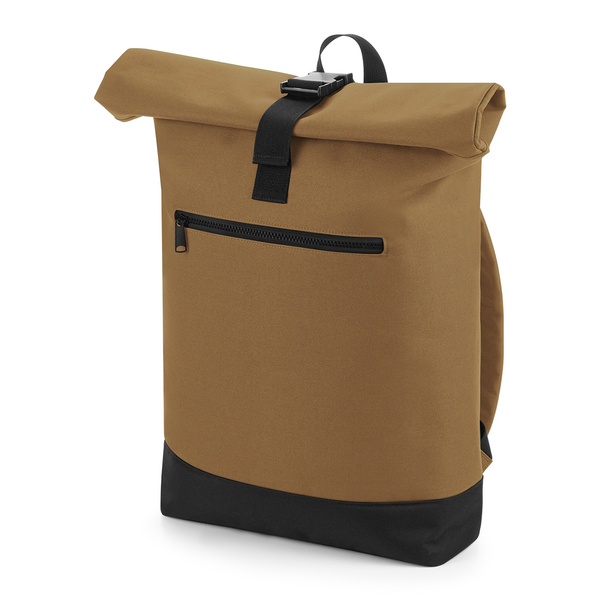 BagBase Roll Top Backpack | 20 Litre Rucksack | Laptop Storage to 15.6" | 5 Colours | One Size