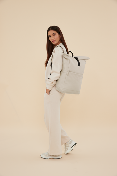 BagBase Premium Recycled Roll Top Backpack | 18 Litre Rucksack | 4 Colours | One Size