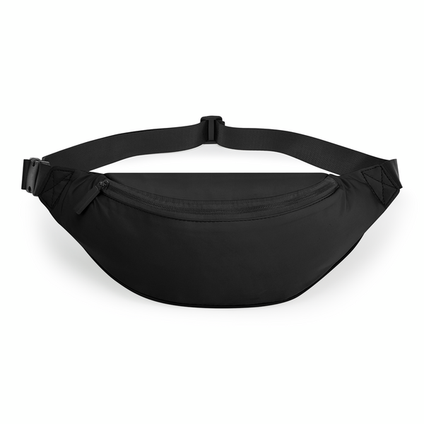 BagBase Studio Belt Bag | 2.5 Litre Capacity | Crossbody Bag | Black | One Size