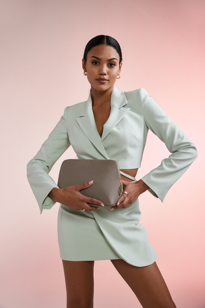 BagBase Boutique Accessory Case | 0.75 to 3 Litre Capacity | Faux Leather | 10 Colours | M-L