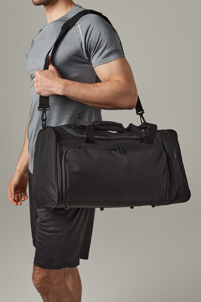 Quadra Universal Holdall Bag | 35 Litre Duffle Weekender | Navy or Black | One Size