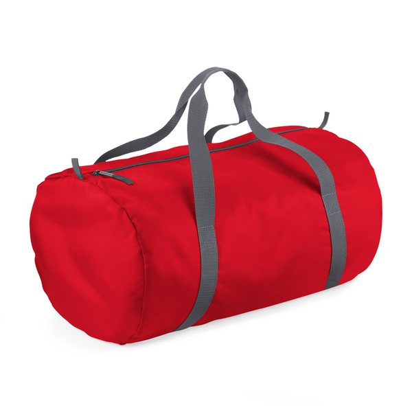BagBase Packaway Barrel Bag | 32 Litre Duffle | Lightweight | Showerproof | 9 Colours | One Size