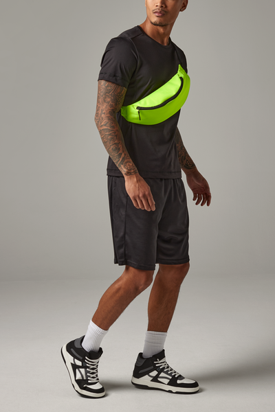 BagBase Belt Bag | 2.5 Litre Capacity | Crossbody | Adjustable Strap | 12 Colours | One Size