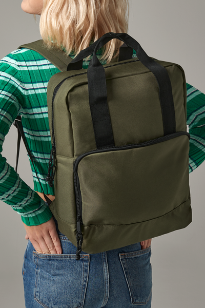 BagBase Recycled Twin Handle Cooler Backpack | Insulated Compartment | 16 Litre Rucksack | 3 Colours | One Size