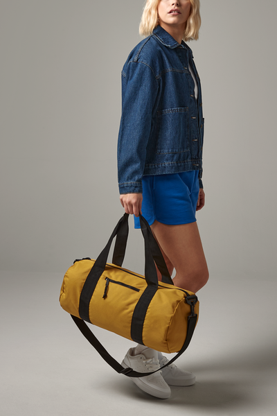 BagBase Recycled Barrel Bag | 20 Litre Duffle | Detachable Strap | 4 Colours | One Size