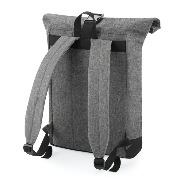BagBase Roll Top Backpack | 20 Litre Rucksack | Laptop Storage to 15.6" | 5 Colours | One Size
