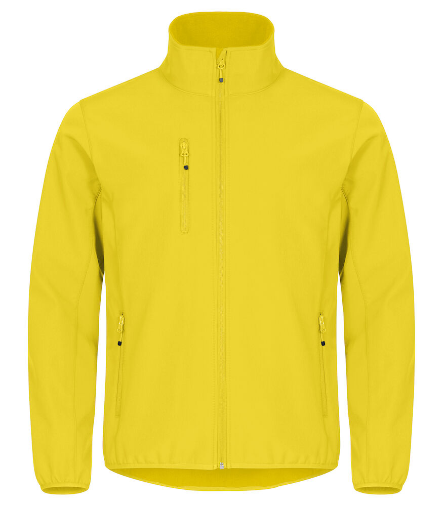 Clique Classic Softshell Jacket | Mens Recycled Waterproof Softshell | 9 Colours | XS-5XL - Summer Jacket - Logo Free Clothing