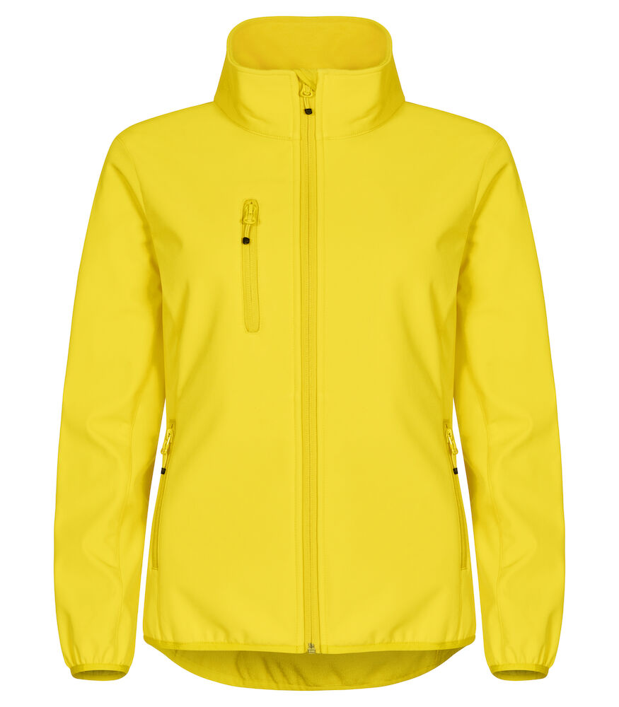 Clique Classic Softshell Jacket | Ladies Waterproof Recycled Softshell | 9 Colours | XS-3XL - Summer Jacket - Logo Free Clothing