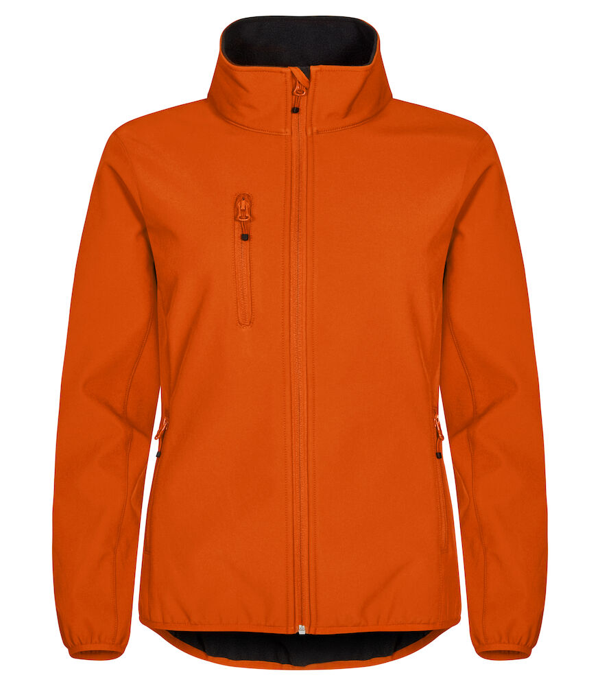 Clique Classic Softshell Jacket | Ladies Waterproof Recycled Softshell | 9 Colours | XS-3XL - Summer Jacket - Logo Free Clothing