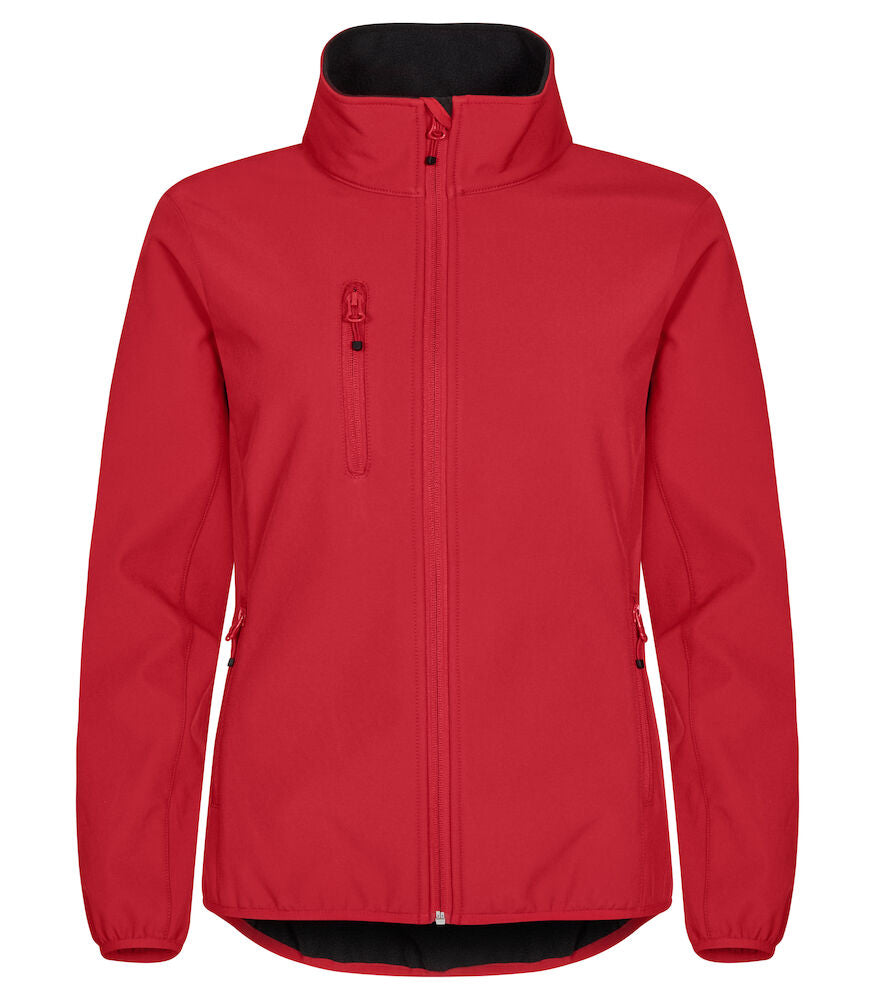 Clique Classic Softshell Jacket | Ladies Waterproof Recycled Softshell | 9 Colours | XS-3XL - Summer Jacket - Logo Free Clothing