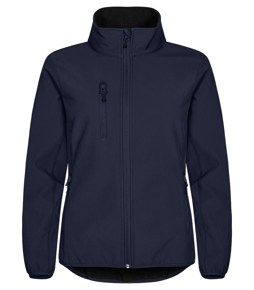 Clique Classic Softshell Jacket | Ladies Waterproof Recycled Softshell | 9 Colours | XS-3XL - Summer Jacket - Logo Free Clothing