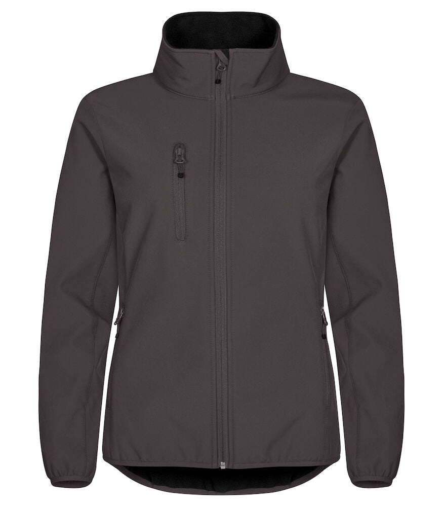 Clique Classic Softshell Jacket | Ladies Waterproof Recycled Softshell | 9 Colours | XS-3XL - Summer Jacket - Logo Free Clothing