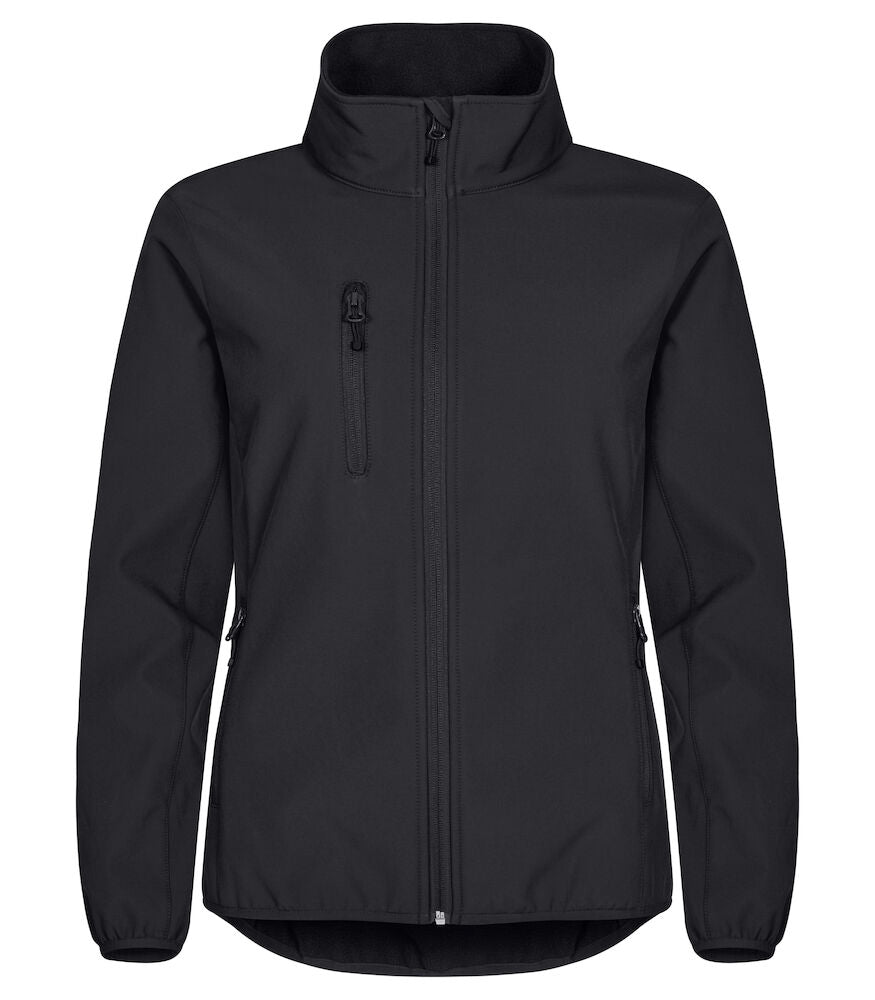 Clique Classic Softshell Jacket | Ladies Waterproof Recycled Softshell | 9 Colours | XS-3XL - Summer Jacket - Logo Free Clothing