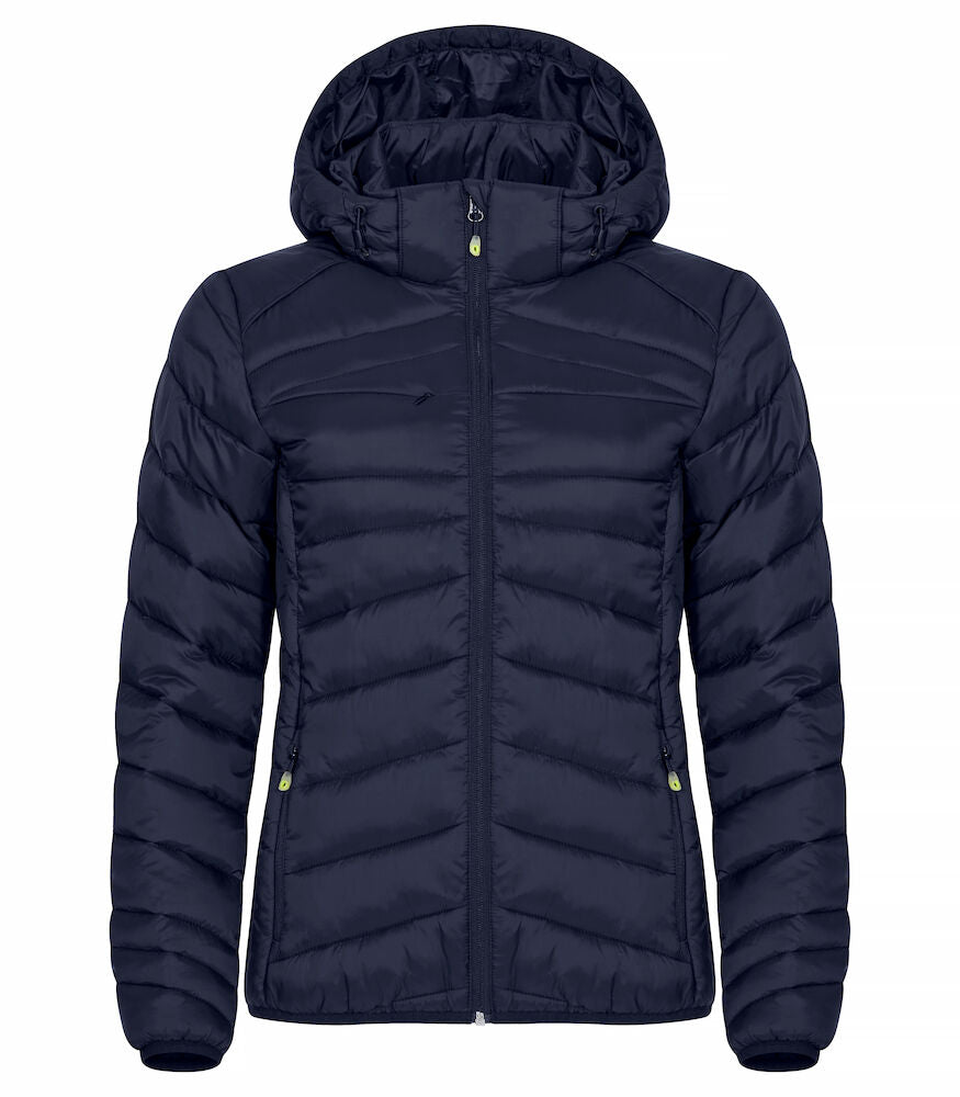 Clique Idaho Jacket | Ladies Recycled Jacket | Removable Hood | 3 Colours | XS-2XL - Winter Jacket - Logo Free Clothing