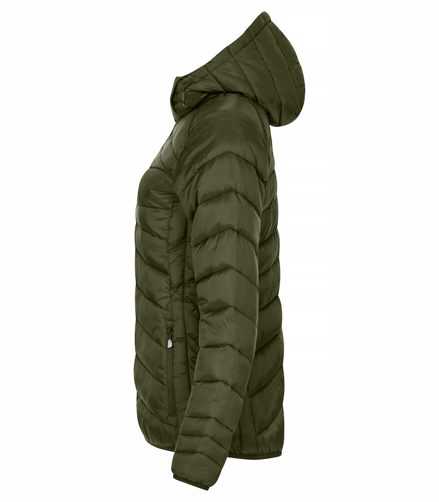 Clique Idaho Jacket | Ladies Recycled Jacket | Removable Hood | 3 Colours | XS-2XL - Winter Jacket - Logo Free Clothing