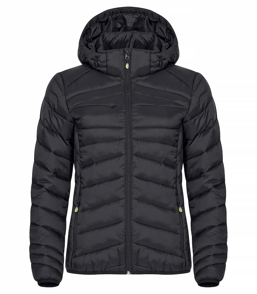 Clique Idaho Jacket | Ladies Recycled Jacket | Removable Hood | 3 Colours | XS-2XL - Winter Jacket - Logo Free Clothing