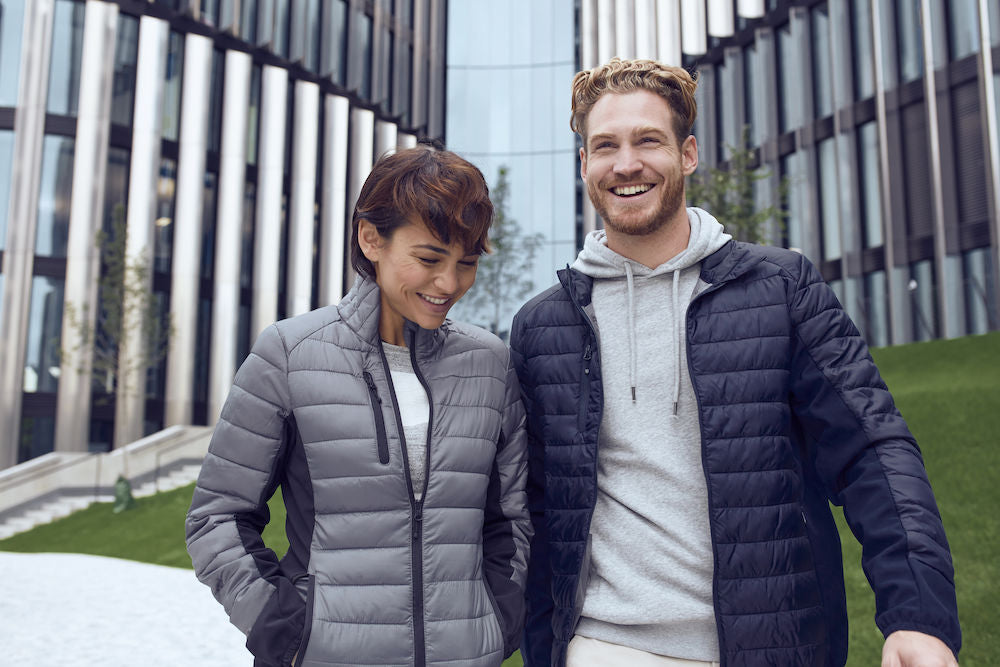 Clique Lemont Ladies Jacket.  Lightweight Quilted Jacket With Softshell Panel. XS-2XL - Summer Jacket - Logo Free Clothing