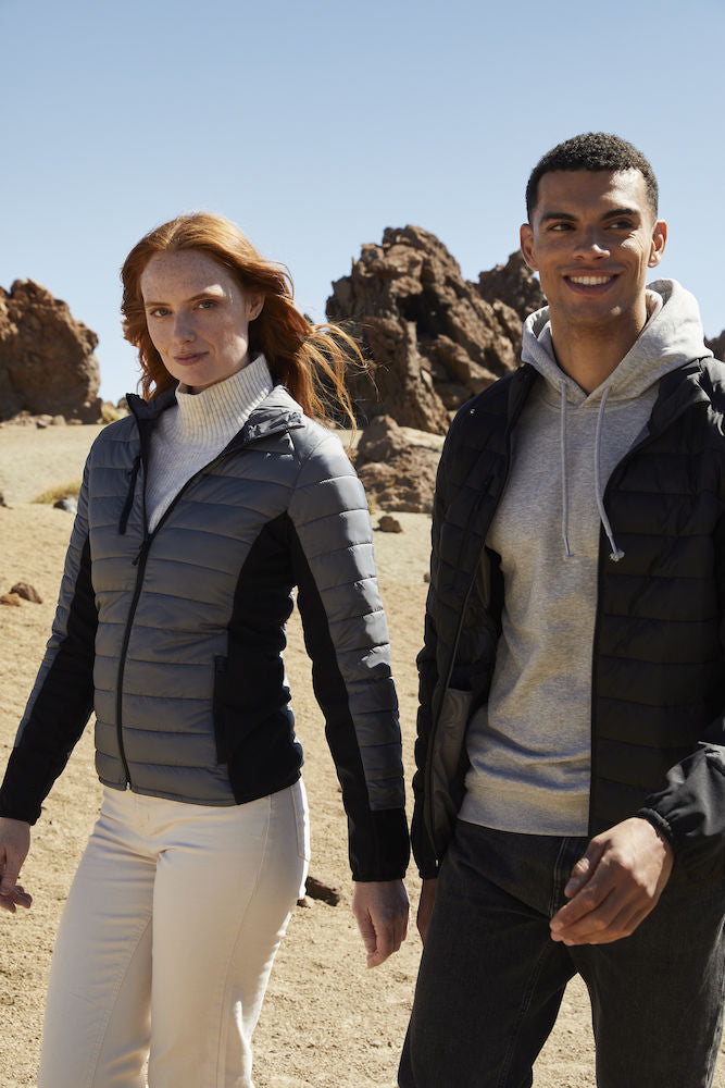 Clique Lemont Ladies Jacket.  Lightweight Quilted Jacket With Softshell Panel. XS-2XL - Summer Jacket - Logo Free Clothing