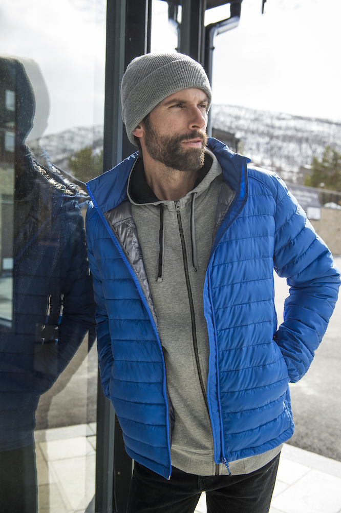 Clique Hudson Mens Jacket. Lightweight Puffer Style Jacket. 5 Colours, XS-3XL - Summer Jacket - Logo Free Clothing