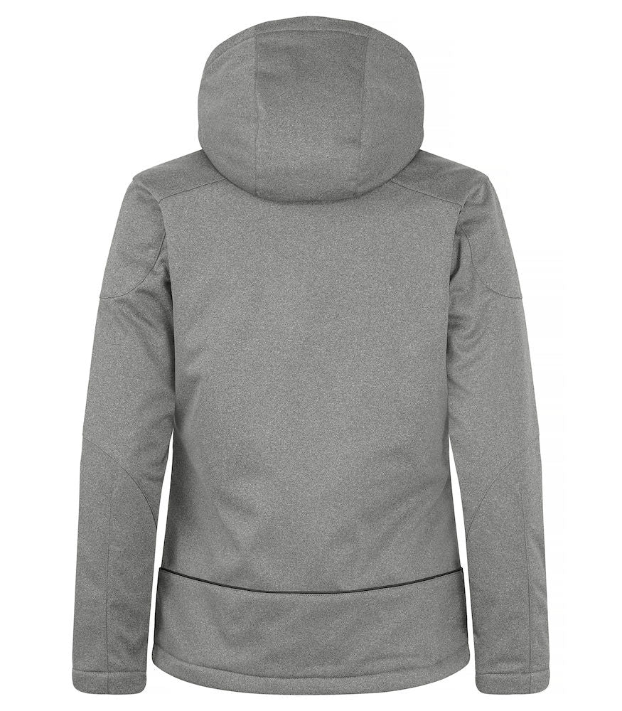 Clique Grayland Ladies Padded Softshell Jacket. Removable Hood. Waterproof 10 000mm. XS-2XL - Winter Jacket - Logo Free Clothing