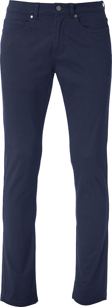 Clique 5-Pocket Mens Stretch Trousers | Twill Cotton | 3 Colours | XS-5XL - Trousers - Logo Free Clothing