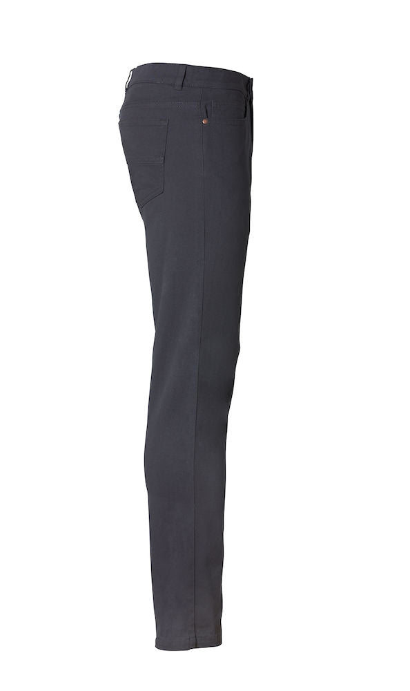Clique 5-Pocket Mens Stretch Trousers | Twill Cotton | 3 Colours | XS-5XL - Trousers - Logo Free Clothing