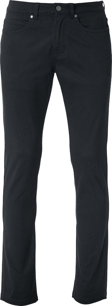 Clique 5-Pocket Mens Stretch Trousers | Twill Cotton | 3 Colours | XS-5XL - Trousers - Logo Free Clothing