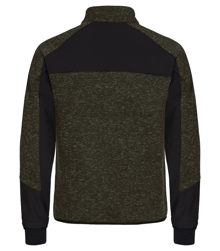Clique Haines Fleece Jacket | Mens Hybrid Fleece | Softshell Panels | 4 Colours | XS-3XL - Fleece - Logo Free Clothing