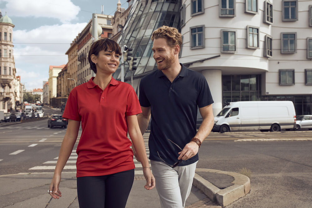 Clique Basic Active Polo Shirt | Unisex Fit Polo Top | Spun Dyed | 6 Colours | XS-3XL - Polo Shirt - Logo Free Clothing