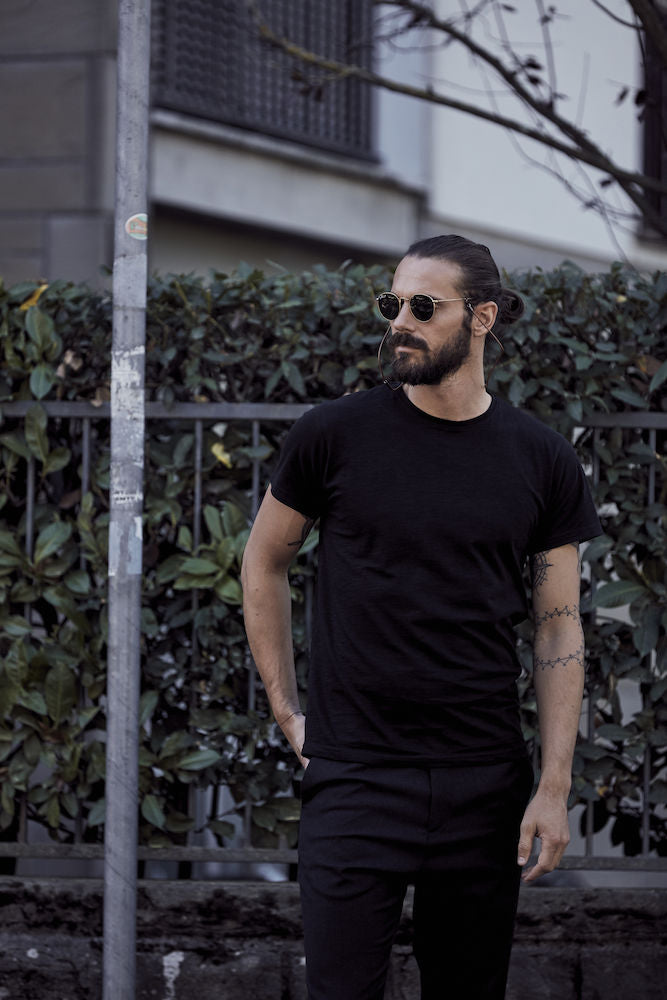 Clique Mens Slub T. Ring Spun Cotton & Pre Shrunk Tee Shirt. 4 Colours XS-2XL - Tee Shirt - Logo Free Clothing