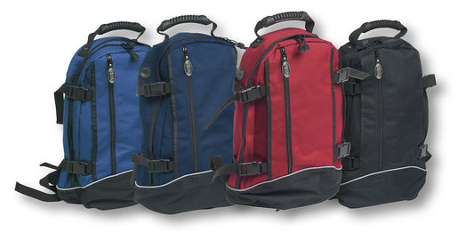 Clique Backpack II. Sports Backpack with Back Padding in 4 Colours - Bag - Logo Free Clothing