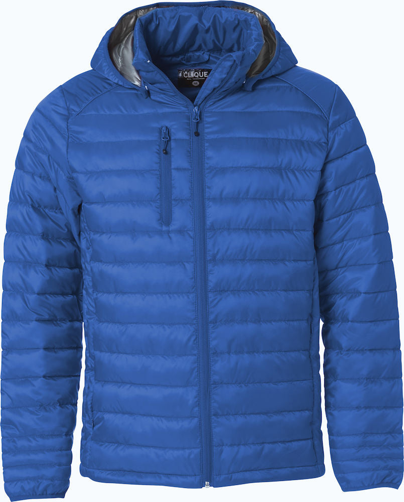 Clique Hudson Mens Jacket. Lightweight Puffer Style Jacket. 5 Colours, XS-3XL - Summer Jacket - Logo Free Clothing