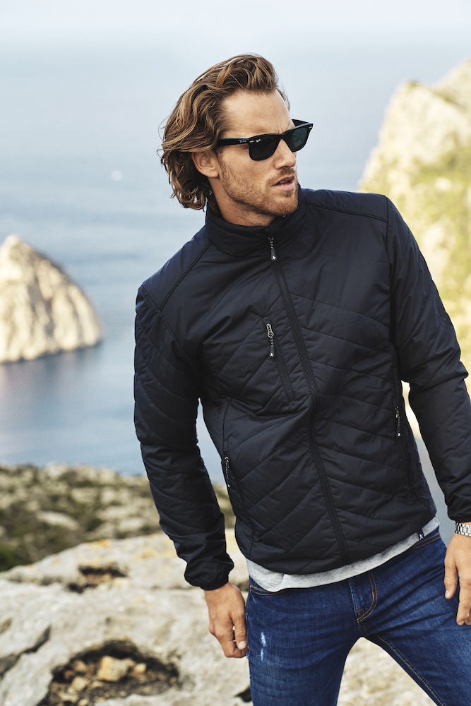 Quilted Mens Jacket, Packable, Lightweight