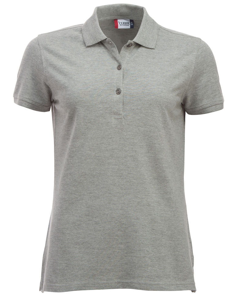 Clique Marion Ladies Short Sleeve Polo Shirt Medium Weight. 17 Colours. XS-2XL. - Polo Shirt - Logo Free Clothing