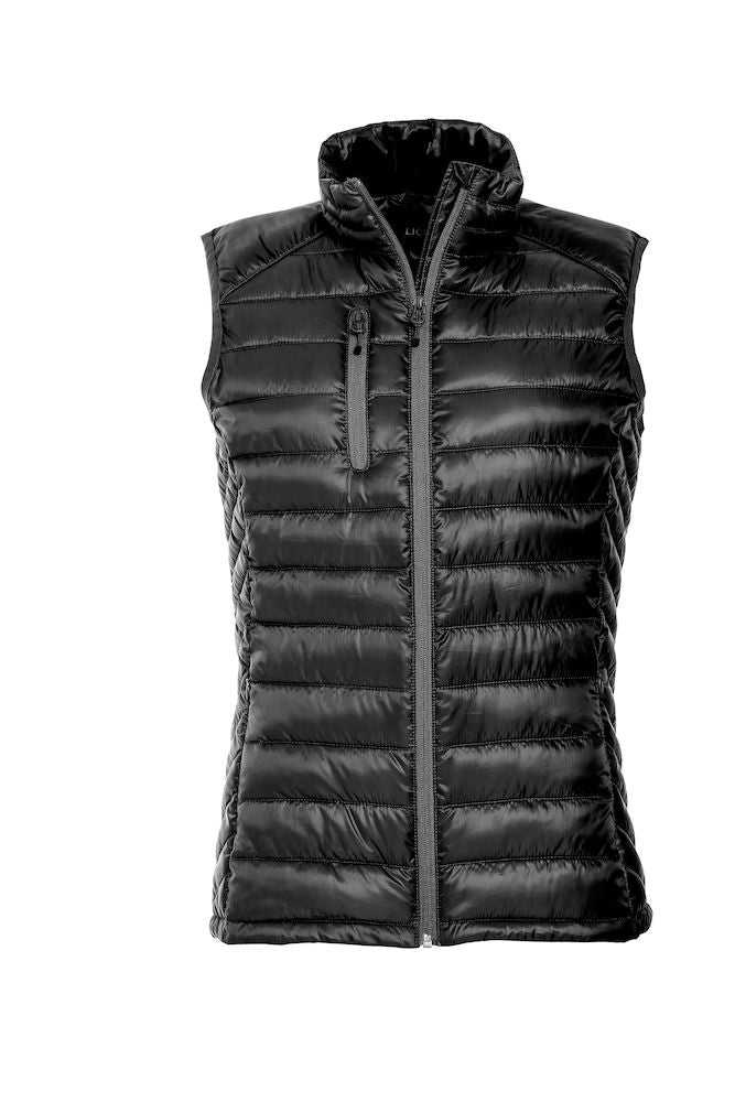 Clique Hudson Ladies Light Padded Gilet. 5 Colours. XS-2XL. - Gilet - Logo Free Clothing