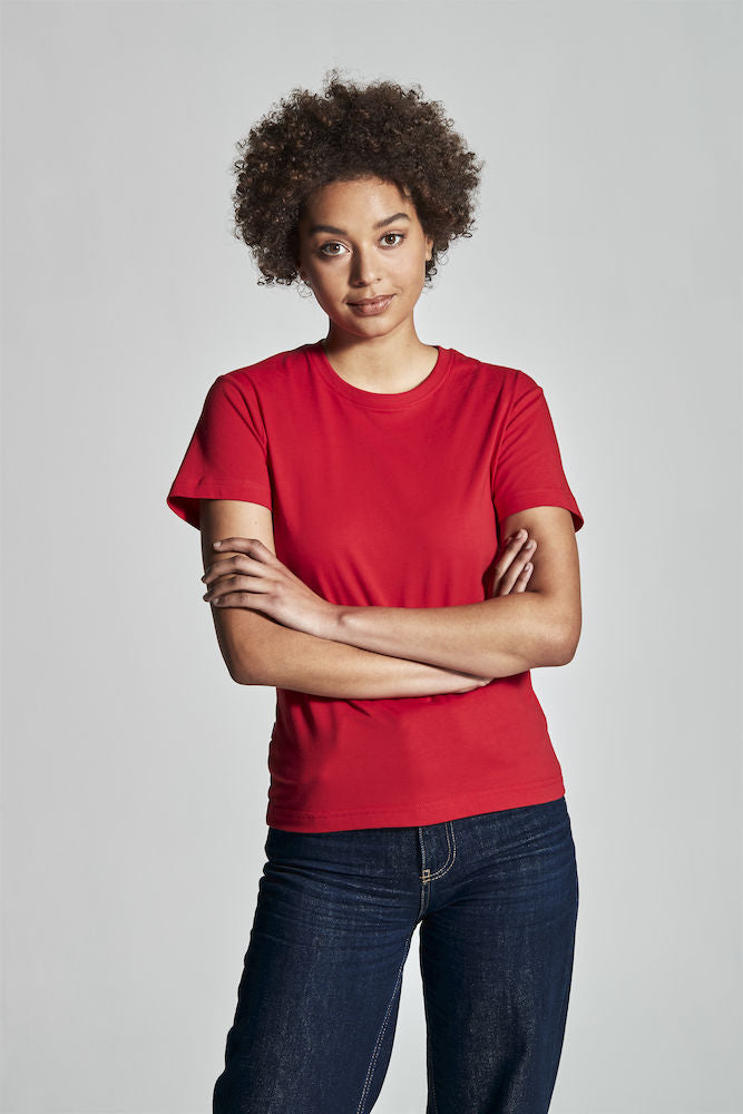 Cottover Ladies Eco Tee Shirt. Fairtrade Organic Cotton. 14 Colours. XS-2XL - Tee Shirt - Logo Free Clothing
