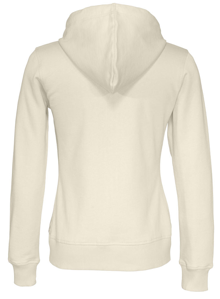 Cottover Ladies Zipped Eco Hoodie. Fairtrade Organic Cotton. 14 Colours XS-2XL - Hoodie - Logo Free Clothing