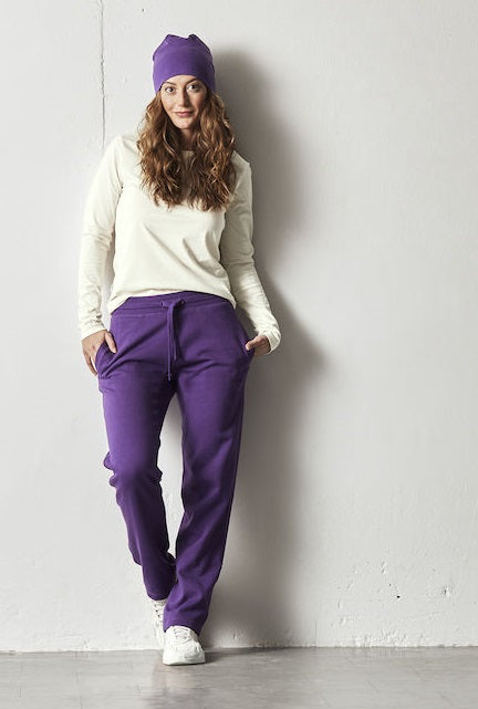 Cottover Ladies Eco Joggers. Fairtrade Organic Cotton. 14 Colours. XS-2XL - Trousers - Logo Free Clothing