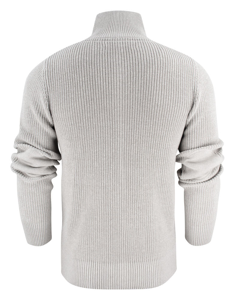 James Harvest Flatwillow 1/4 Zip Heavy Knit Jumper. Unisex. 3 Colours XS-3XL - Knitwear - Logo Free Clothing