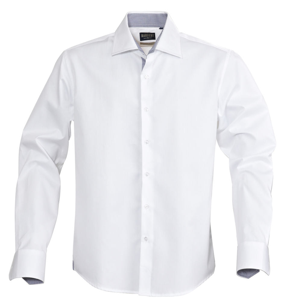 James Harvest Baltimore Mens Shirt. Pure Baumwolle Cotton, 4 Colours, S-3XL - Shirt - Logo Free Clothing
