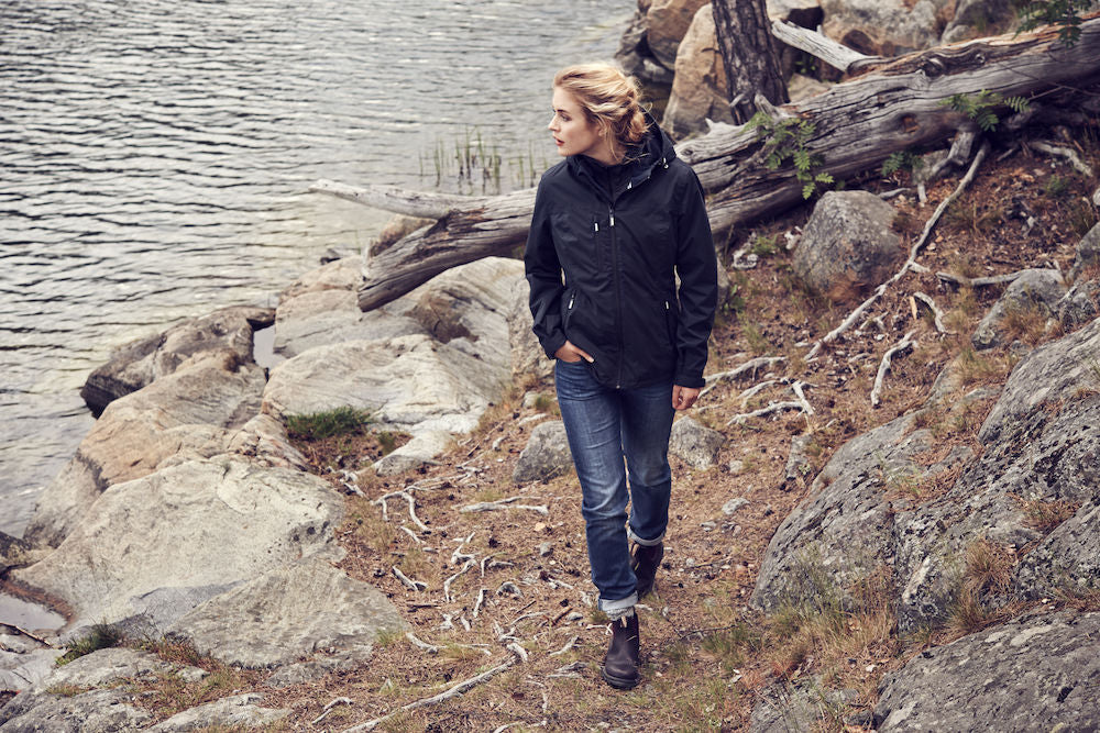 James Harvest Coventry - Ladies Sport Jacket- Waterproof 5000mm, Detachable Hood. XS-2XL - Winter Jacket - Logo Free Clothing