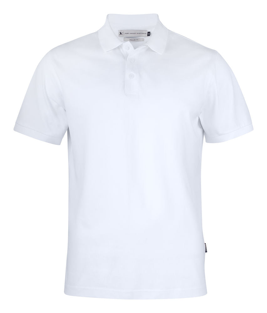 James Harvest Sunset Mens Polo Shirt. Regular Fit, Ring Spun Cotton. 8 Colours S-4XL - Polo Shirt - Logo Free Clothing