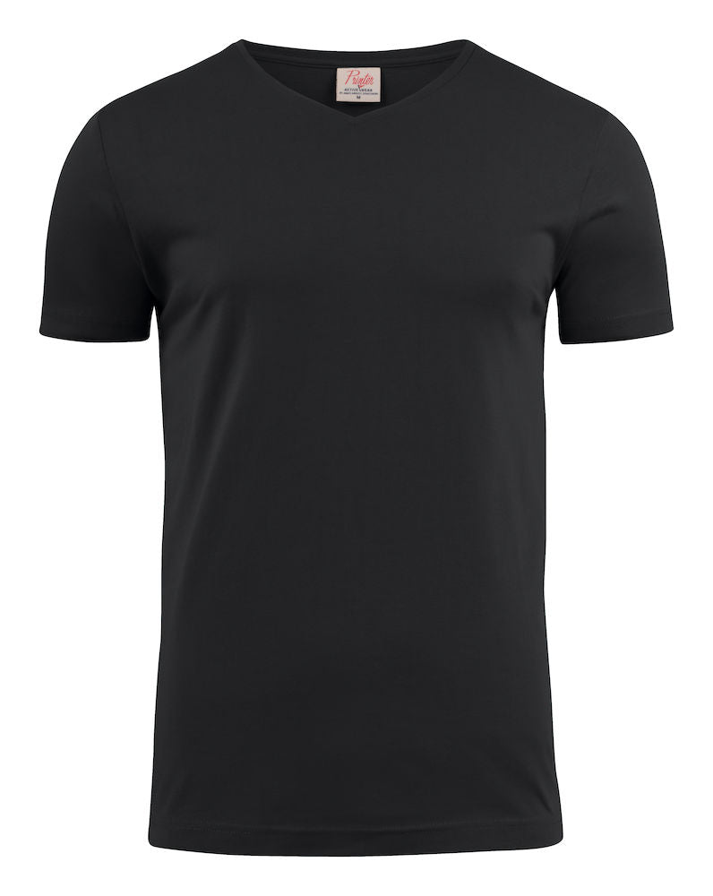 James Harvest Mens Heavy V Neck T Shirt. Cotton, 8 Colours S-5XL - Tee Shirt - Logo Free Clothing