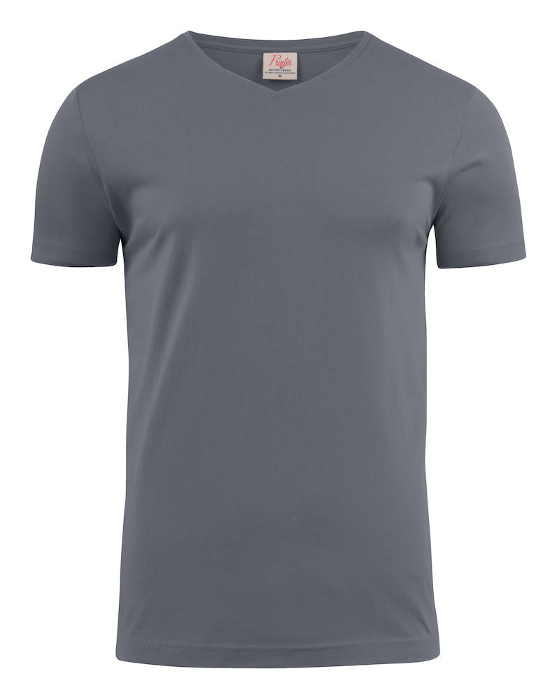 James Harvest Mens Heavy V Neck T Shirt. Cotton, 8 Colours S-5XL - Tee Shirt - Logo Free Clothing