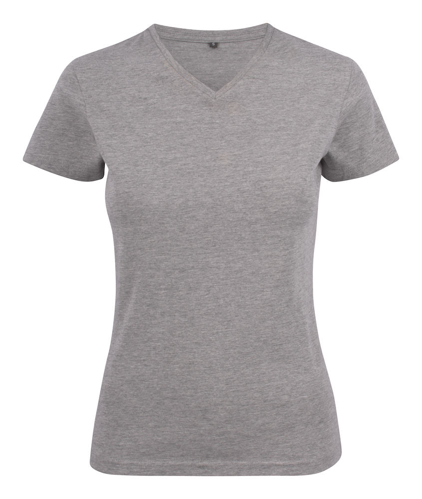 James Harvest Ladies Heavy V Neck T Shirt. Cotton, 8 Colours XS-2XL - Tee Shirt - Logo Free Clothing